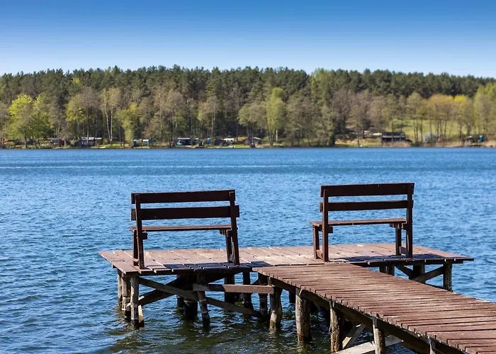 Nad Jeziorem Sukiel Z Wlasna Plaza Olštýn