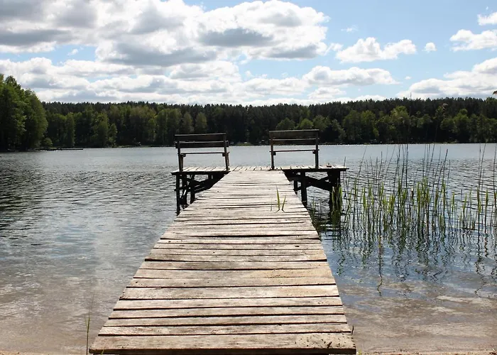 Nad Jeziorem Sukiel Z Wlasna Plaza * Olštýn