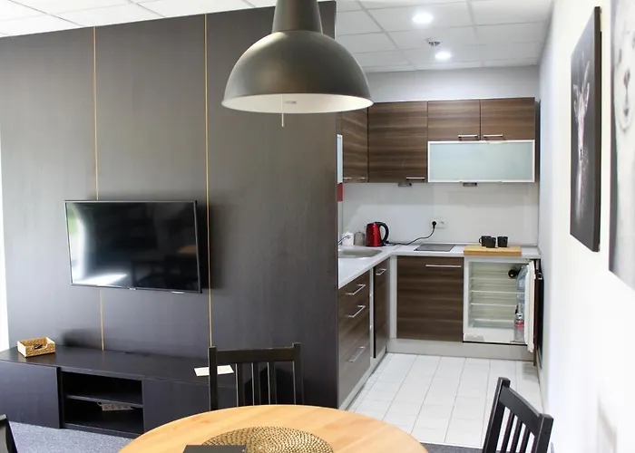 Nad Jeziorem Sukiel Z Wlasna Plaza Apartmán *